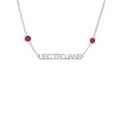 USC Trojans Chelsea Taylor Rhodium Copperplate Necklace